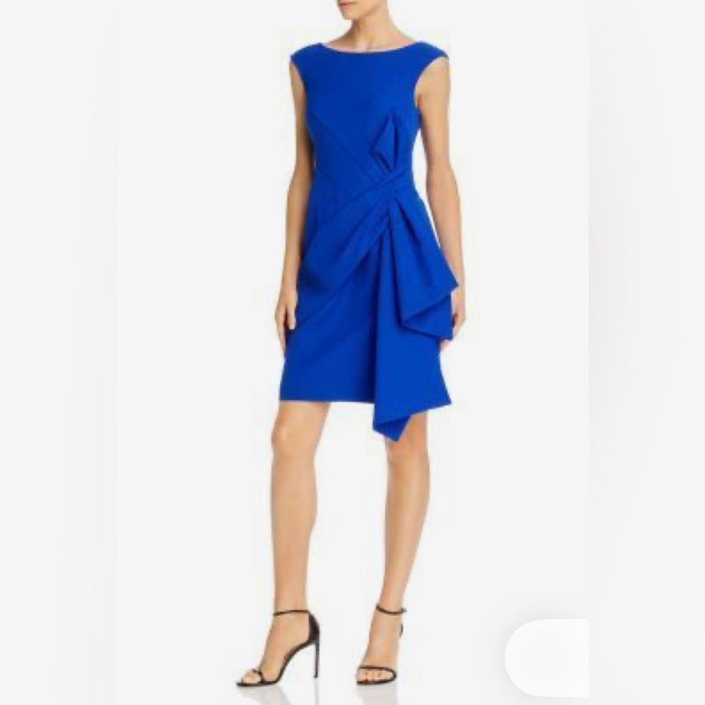Elegant Royal Blue Women's Dress